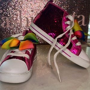 Girls Sequins Hight Tops